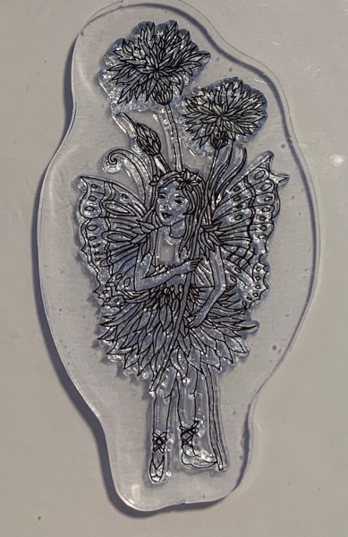 Mini Clear Stamp Blumenelfe